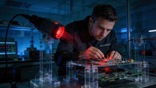 Unsichtbare IR-LEDs (940 nm) vs. Standard (850 nm): der Vergleich