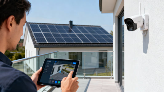 Solarpark-Sicherheit: Photovoltaik-Anlagen mit Solarkameras schützen