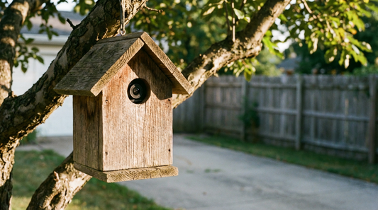 Tarnung und Diskretion: wann sind als Stein oder Vogelhaus getarnte Kameras erlaubt?