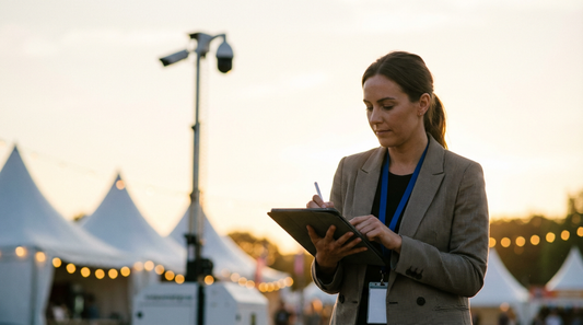 Neuer Wind bei Eventplanern: der Trend zur Miete temporärer Sicherheitstechnik
