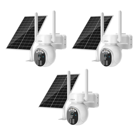 4G LTE Überwachungskamera außen Akku Solar mit Sim Karte kabellos PTZ  Wildkamera