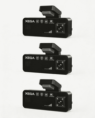 XEGA 2K 4G LTE Dashcam Auto Vorne Hinten mit SIM Karte, Dashcam mit Parküberwachung, App-Zugriff, 2-Wege Talk, Bewegungserkennung, Nachtsicht, GPS, Privater Modus.